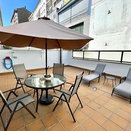 Estudio Centrico 1 Con Terraza Y Parking Privado Ourense Eksteriør bilde