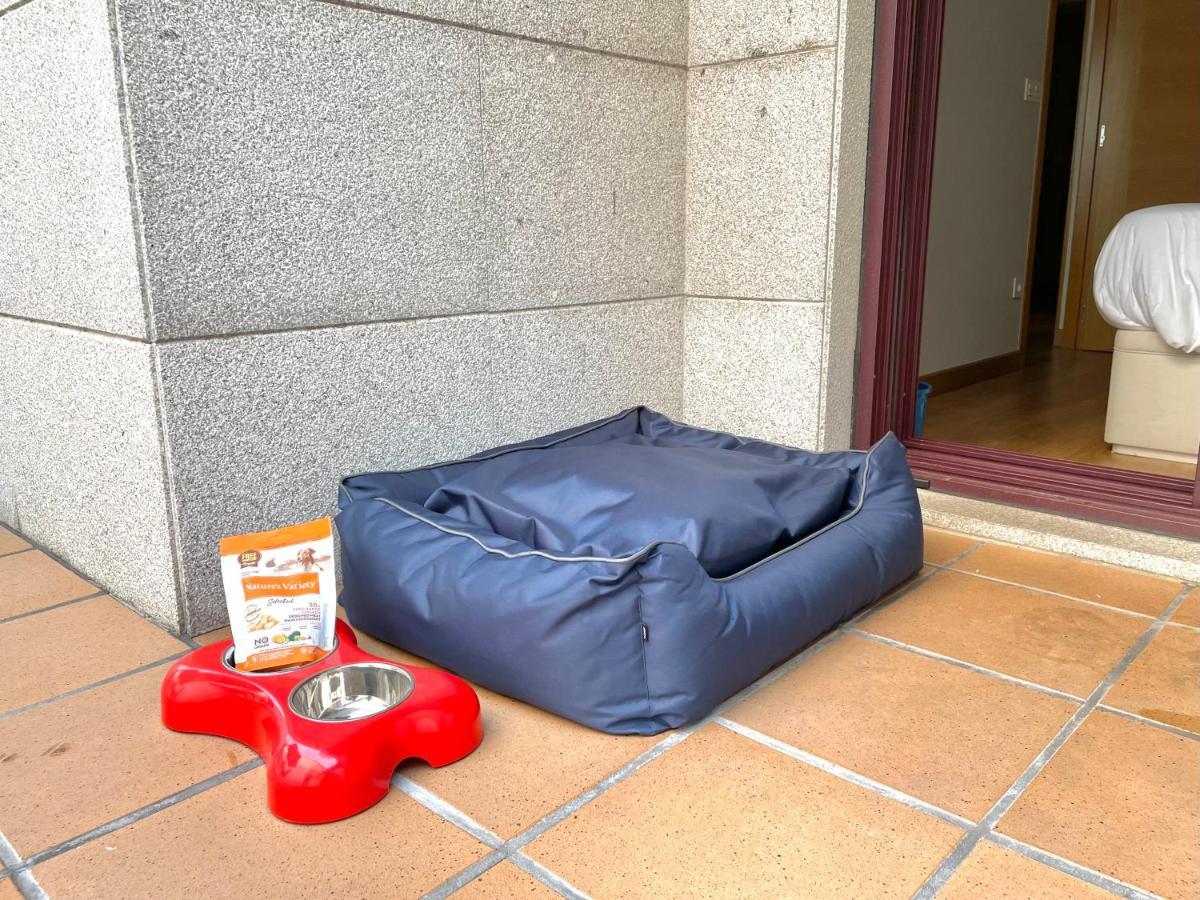 Estudio Centrico 1 Con Terraza Y Parking Privado Ourense Eksteriør bilde