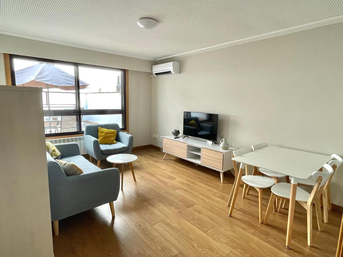 Estudio Centrico 1 Con Terraza Y Parking Privado Ourense Eksteriør bilde