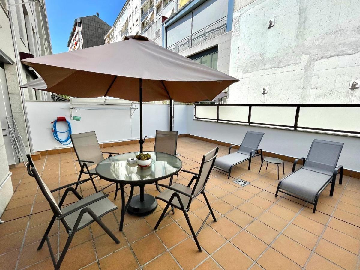 Estudio Centrico 1 Con Terraza Y Parking Privado Ourense Eksteriør bilde